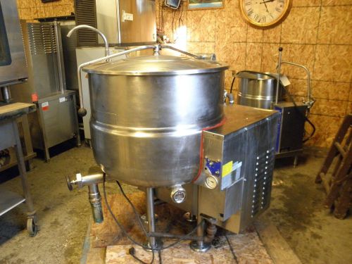 CLEVELAND KGL-40 40 GAL NAT GAS SOUP SAUCE STEW CHILI STATIONARY STEAM KETTLE