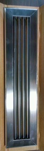 22x4 stainless steel single deflection  grille for sale