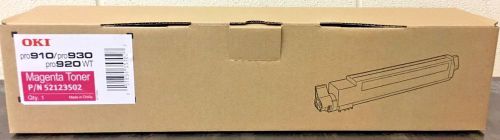OKI DATA, 52123502, Magenta Toner (OEM / NEW)