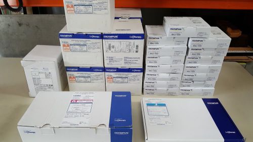 Large Mixed Olympus disposable lot EMR kits,Endo Jaws, Biopsy valves, NA-201SX-4