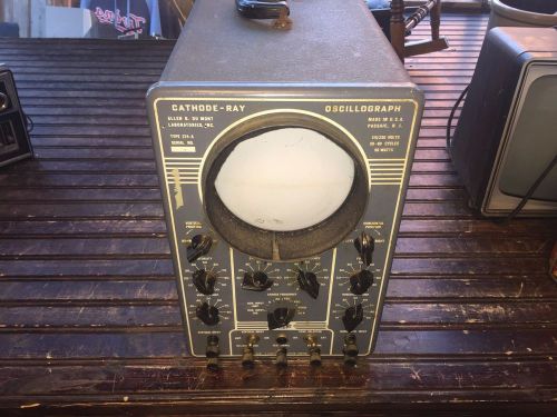 Vintage Cathode Ray Oscilloscope Made in USA Powers on Type 274-A