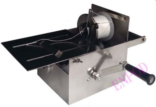 NEW Stainless Steel Manual Hand-rolling Sausage Tying &amp; Knotting Machine 52mm