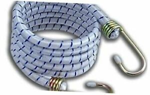 1Pc 72&#034; Long Bungee Cord with Galvanized Steel Hooks – Heavy-Duty Thick 1 Pack