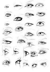 Procreate eyes Sketch brush