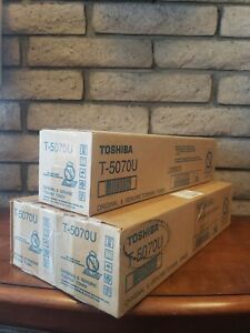 3 Genuine TOSHIBA  T-5070U Toner Cartridges BNIB ES207L/257/307/357