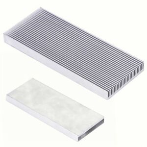 100x41x8mm Aluminum Heat Sink Heatsink For High Power LED Amplifier TransistN B7