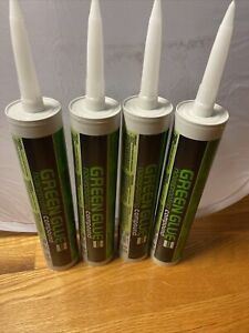 Noise Grabber Green Glue Noiseproofing Compound, 4 Tube Pack