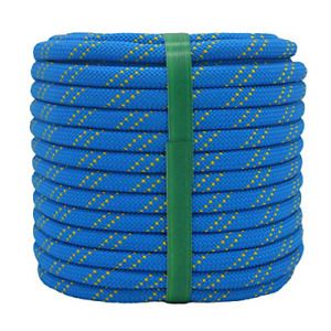 YUZENET Braided Polyester Arborist Rigging Rope 3/8&#034; X 100&#039; Strong Pulling Rope