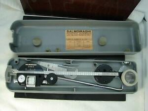 Vintage Italy Milano Salmoiraghi Planimeter in Box Excellent Condition NIK