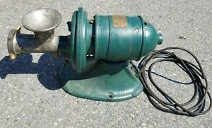 Antique 1929 Dayton Heavy Duty Commercial Meat Grinder, Chopper, Sausage Stuffer