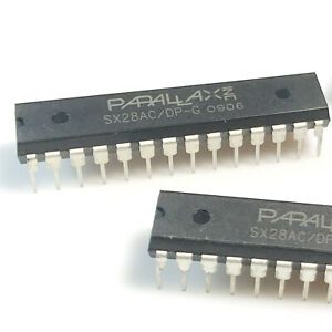 Parallax / Scenix / UBICOM SX28AC/DP-G 75MHz uC Microcontroller, RARE