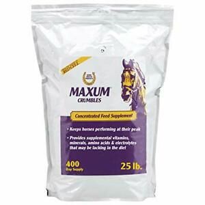 Horse Health Maxum Crumbles Concentrated Feed for Horses Provides a Wide Rang...