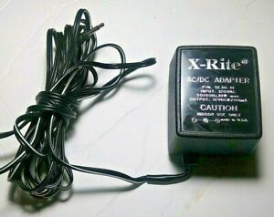 X-Rite AC/DC Power Adapter. Model No. 4578 (Pre-owned)