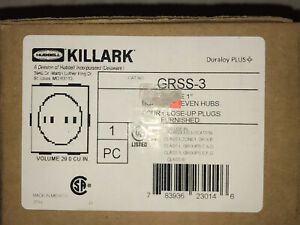 NEW Killark GRSS-3 Explosion-proof 1” Threaded Hub Junction Box
