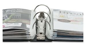 Three Sets of 12 (36) Baumgartens Magazine Holders/Protectors for 3-Ring Binders