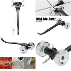 Wall Trimming Tool, Skate Wheel Joint Raker, Aluminium Brick Joint Raker Remover