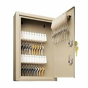 STEELMASTER 30 Key Uni-Tag Key Cabinet 12.6 x 8.4 x 3.1 Inches Dual Control S...