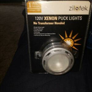 Xenon 120 Volt  Puck  Cabinet Light Zilotek  Brand NEW!