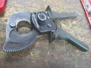 GREENLEE 753 COMPACT RATCHET CABLE CUTTER  750 MCM CAPACITY