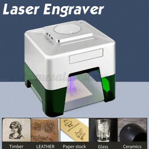 Mini Laser Engraving Carver Machine bluetooth Engraver DIY Logo Printer 1600MW