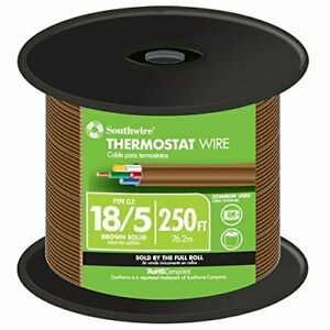 Southwire 64169644 Thermostat Wire Brown