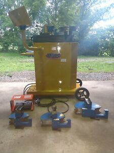 New Baileigh RDB-250 Rotary Draw Pipe &amp; Tube Bender 1006791 + Tube Dies
