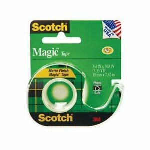 3M TAPE MAGIC .75INX300IN, 1 EA