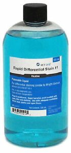 Vet Supply VETONE Rapid Differential Stain Fixative #1 Clear 500 ml Slides