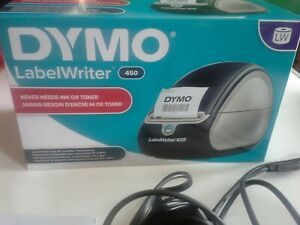 Dymo LabelWriter 450 1750110  Label Printer  Black/Silver 3 full rolls of labels