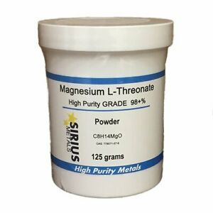 Magnesium L-Threonate 125g 98% purity