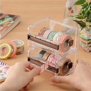 New Desktop Tape Dispenser Tape Cutter Tape Dispenser Roll Tape HolderY CF PAN