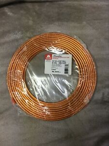 Mueller Industries, 1/4&#034; O.D. x 0.030&#034; Wall 50&#039; Copper Coil UNS-C12200