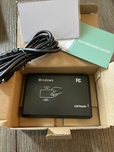 125Khz RFID Proximity Sensor EM ID TK4100 Card Reader programmer burner USB US