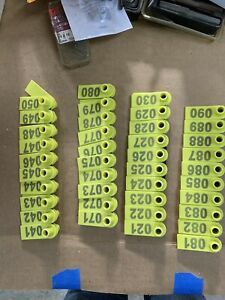 sheep goat cattle tags