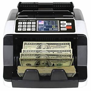 Nadex V3600 Money Counter - Banking And Retail Grade Fast Accurate Bill With -