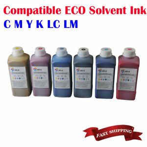 CALCA Compatible Mimaki ECO Solvent Ink FOR Roland Mimaki 6COLORS