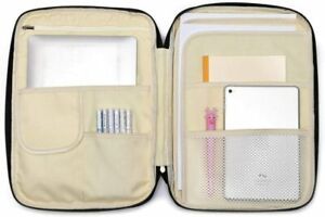 Portfolio Multiple Functional A4 Document Case Bag Mac iPads Notebooks Organizer