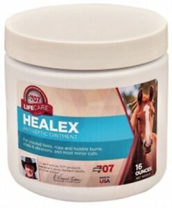 John Ewing Healex Ointment 16oz Antiseptic Cracked Heals Rope &amp; Hopple Burns