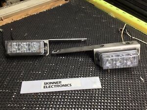 WHELEN LED Tir3 White Box BracketsHARLEY DAVIDSON ELECTRA GLIDE BR