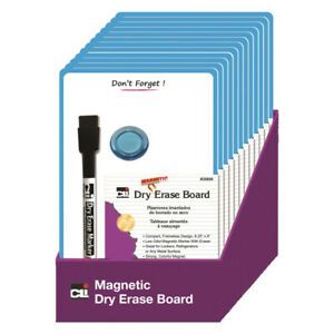 CHARLES LEONARD 12ST MINI MAGNETIC DRY ERASE BOARD