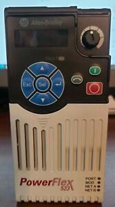 Allen-Bradley 25A-D6P0N104 PowerFlex 523 AC Drive (USED)