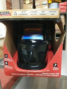 Lincoln Electric K3419-1 Black Glossy 7-13 Variable Shade Welding Helmet - Grind