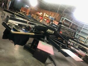 Javelin automatic textile printer