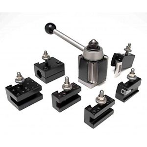 Aloris Bxa 5 Pc Starter Quick Change Tool Post Set For Lathe Swing 10-15