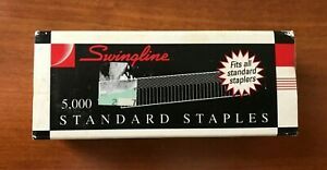 Swingline Standard Staples 5,000 #74711-79350 NEW Made in USA