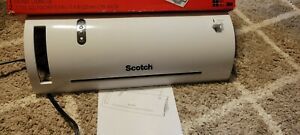 Used Scotch Thermal Laminator 2 Roller System for a Professional Finish