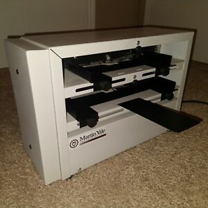 Martin Yale BCS212 Electric 12up Business Card Slitter / Card Cutting Machine