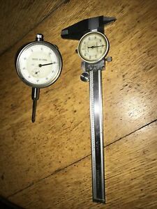 Vintage Craftsman Dial Indicator Shockproof &amp; High Precision Dial Indicator