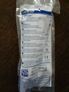 Box of 34 Amsino Enteral Feeding Flat Top Piston Syringe With ENFit Tip