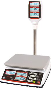 Visiontechshop TVP-30P Price Computing Scale with Pole Display, Lb/Oz/Kg Switcha